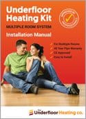 Multi Room Wet Underfloor Heating Joist Kit - High Output UFH The Underfloor Heating Company
