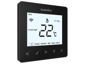Heatmiser neoAir Wireless Smart Control - Sapphire Black The Underfloor Heating Company