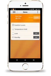 Heatmiser Smartphone Thermostat Control App