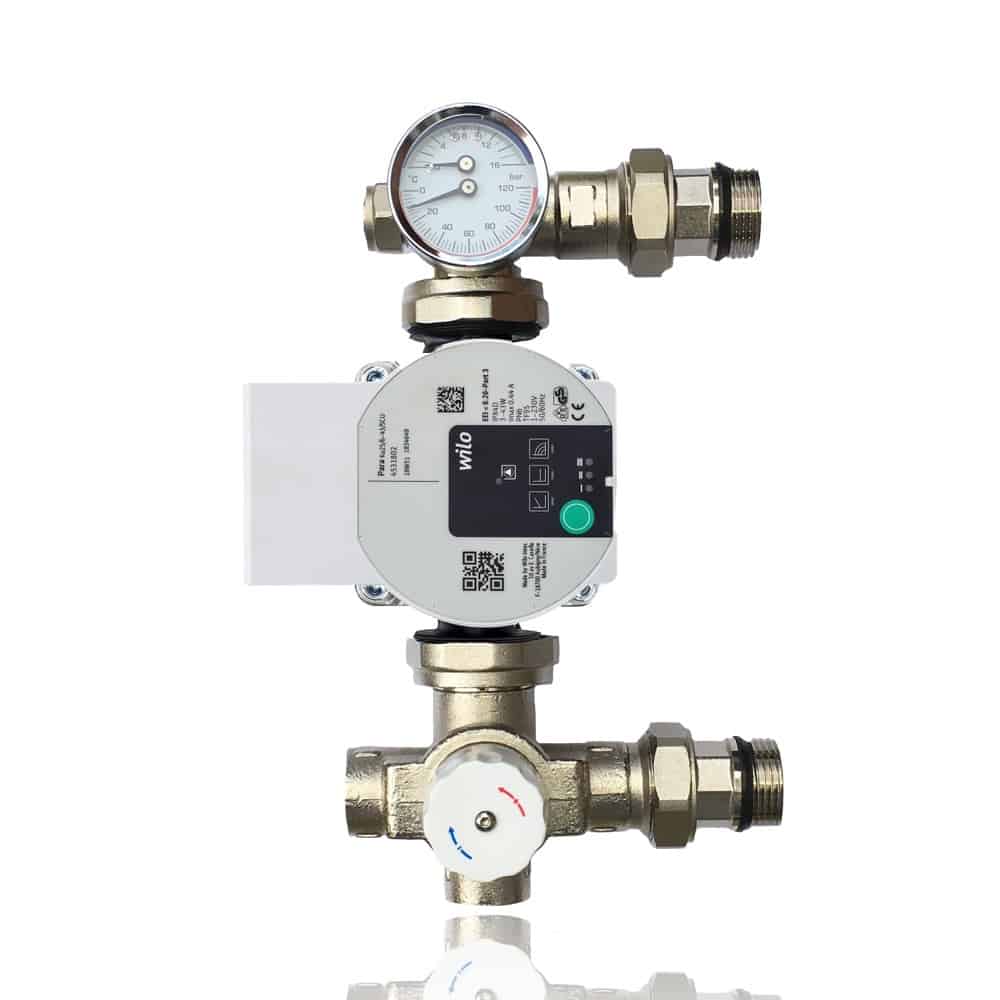 Underfloor Heating Mixing Valve with Wilo Pump