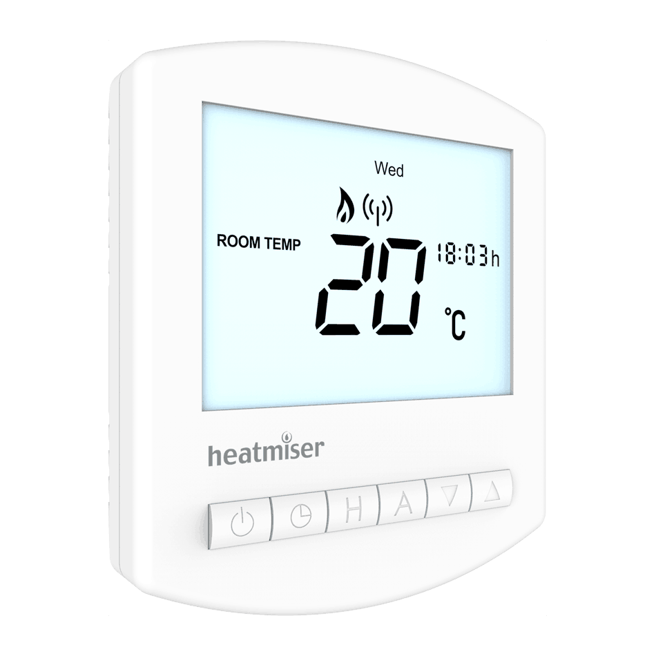 Heatmiser Slimline RF V2 Wireless Thermostat
