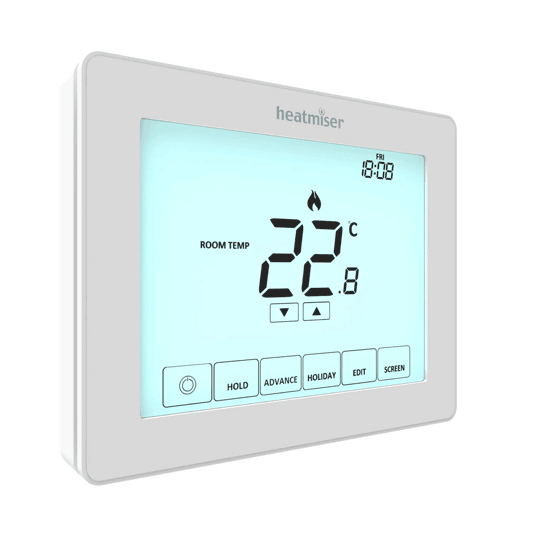 Heatmiser touch V2 The Underfloor Heating Company