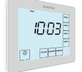 Heatmiser TM4-TS V2 NEW Time Clock The Underfloor Heating Company