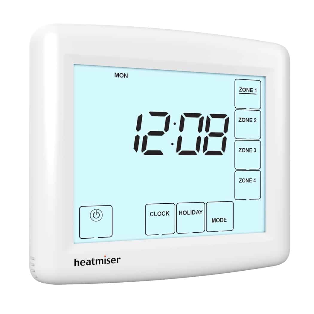 Heatmiser TM4-TS Time Clock – 230v 4 Channel