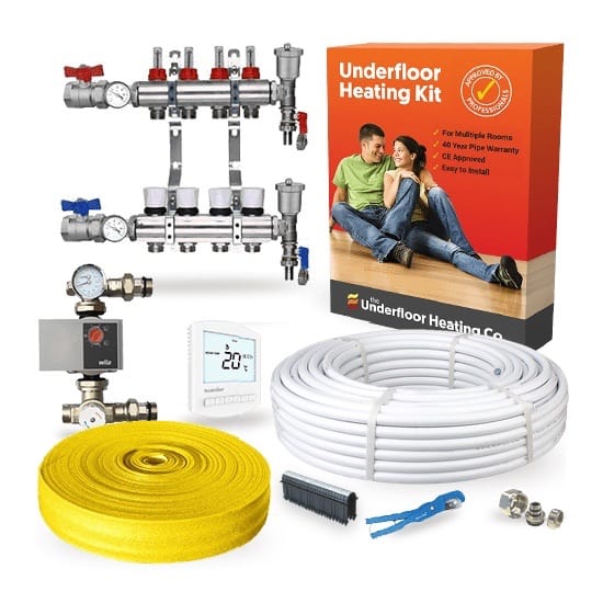 Single Room Screed Kit – High Output Water Underfloor Heating System