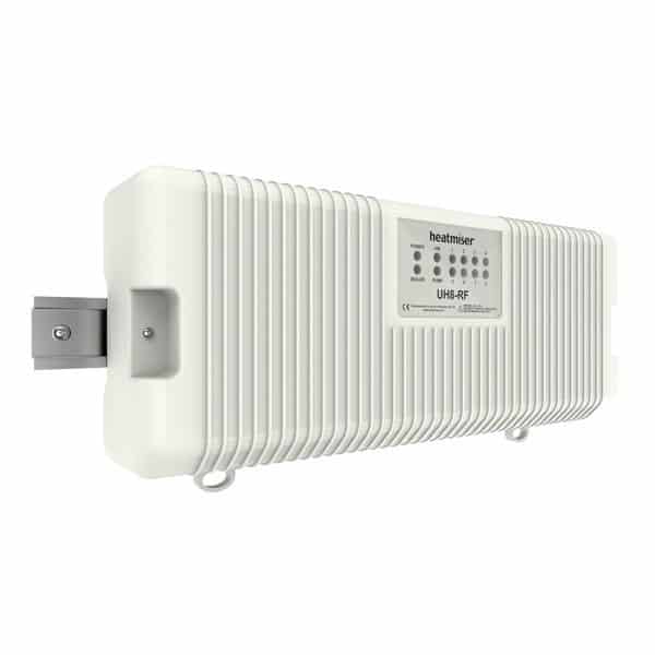 Heatmiser UH8-RF – 8 Zone Wireless Wiring Centre