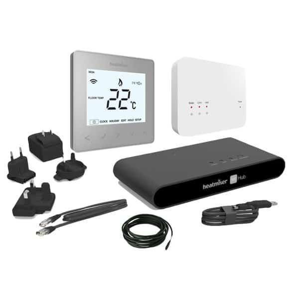 Heatmiser neoAir Kit – Platinum Silver