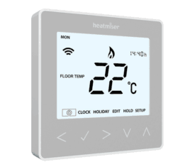 Heatmiser neoStat Silver the underfloor heating company