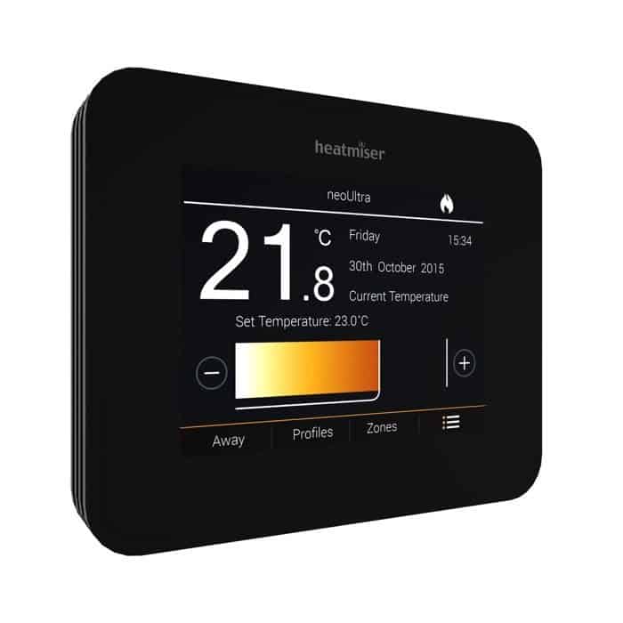 Heatmiser neoUltra Central Control – Sapphire Black