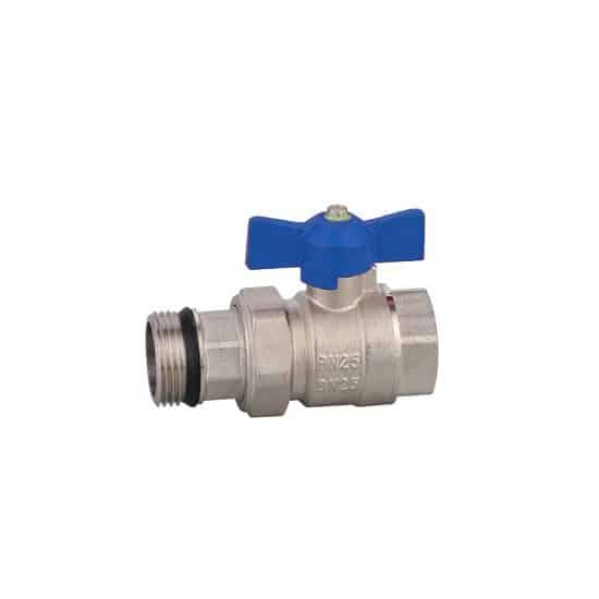 1″ Manifold Ball Valve – Blue