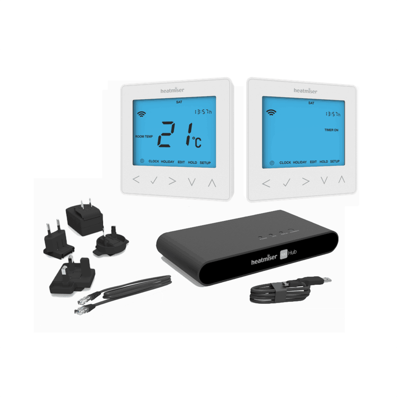 Heatmiser neoKit 2 – Glacier White