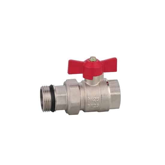 1″ Manifold Ball Valve – Red