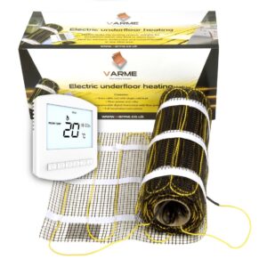 varme electric underfloor heating cable mat kit the underfloor heating company