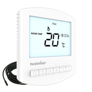 Heatmiser Slimline E V2 Thermostat The Underfloor Heating Company