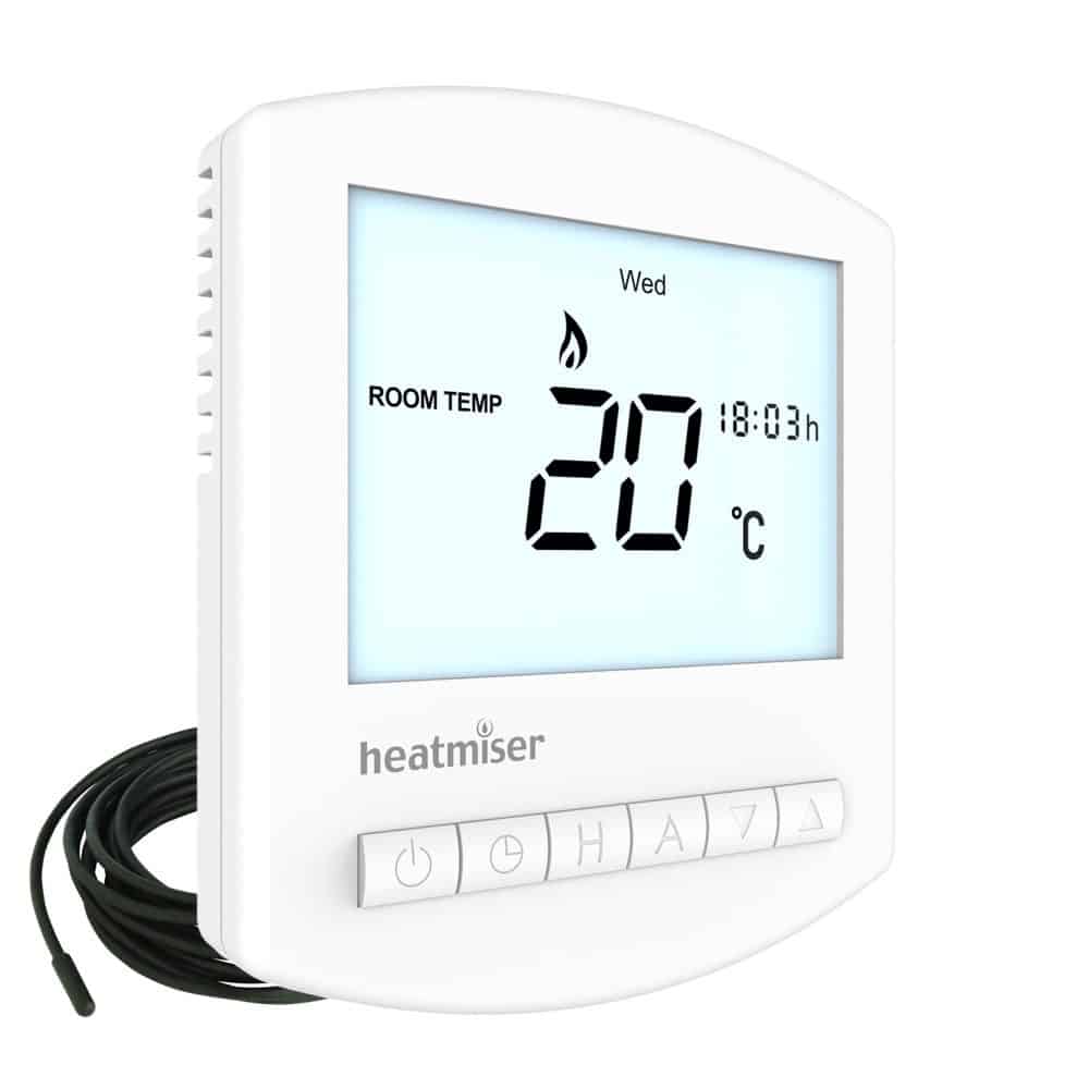 Heatmiser Slimline-E V3 Electric UFH Thermostat