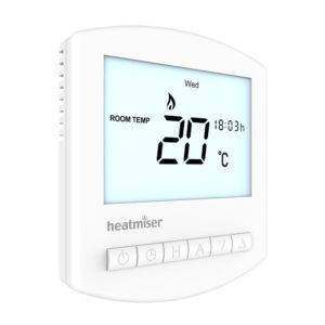 Heatmiser Slimline hw n V2 Thermostat The Underfloor Heating Company
