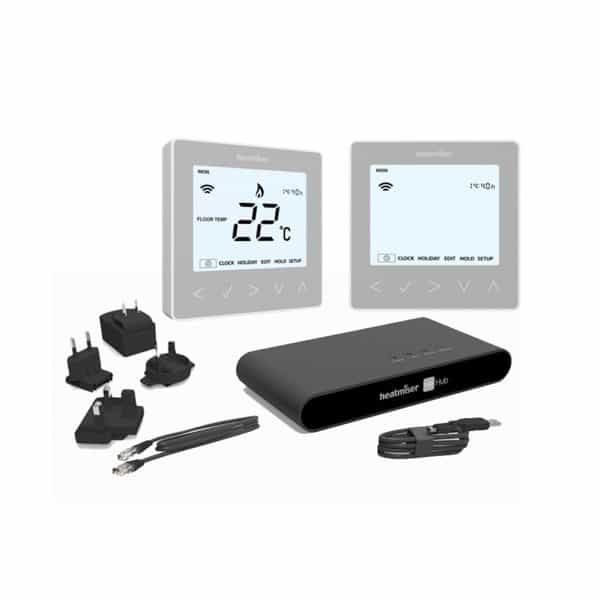 Heatmiser neoKit 2 – Platinum Silver