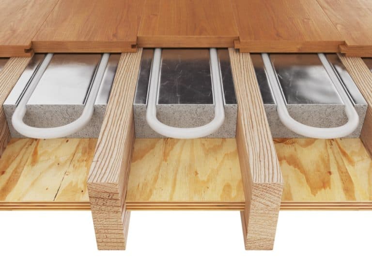 Water Underfloor Heating over Joists The Underfloor Heating Company