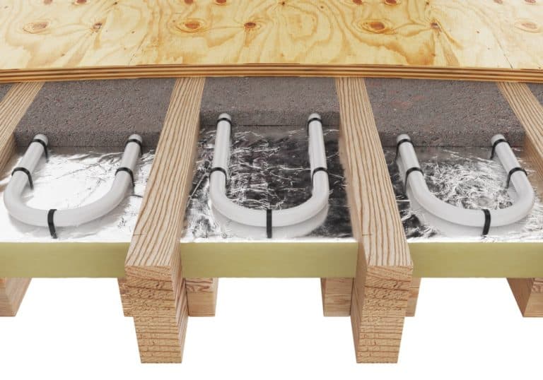 Water Underfloor Heating over Joists The Underfloor Heating Company