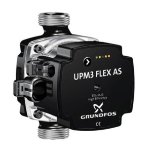 Grundfos UPM3 FLEX AS 25-70 130 Pump The Underfloor Heating Company