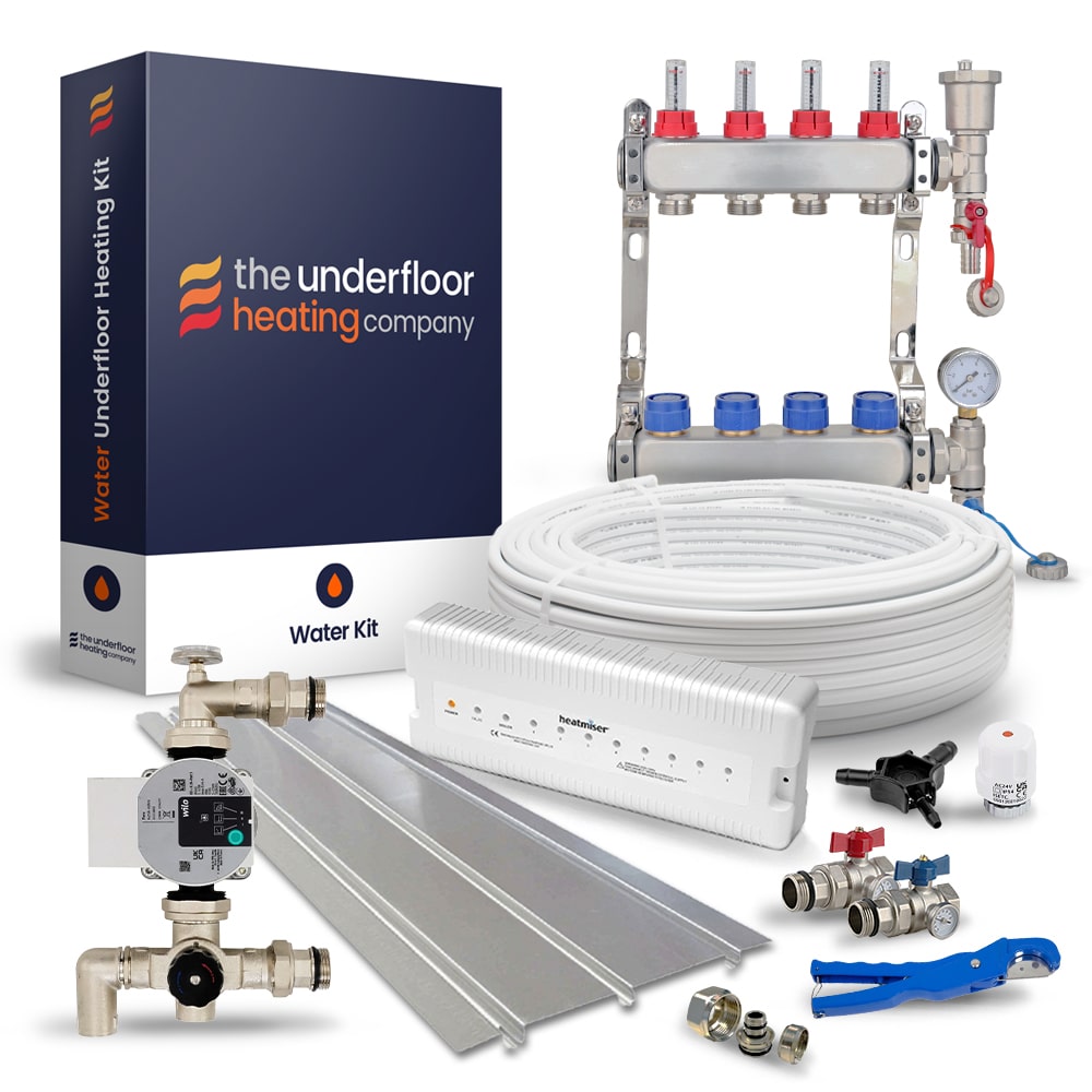Multi Room Wet Underfloor Heating Joist Kit – High Output UFH