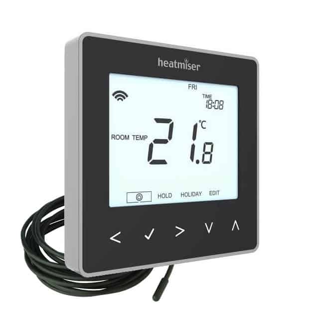 Heatmiser neoStat-E V2 – Black