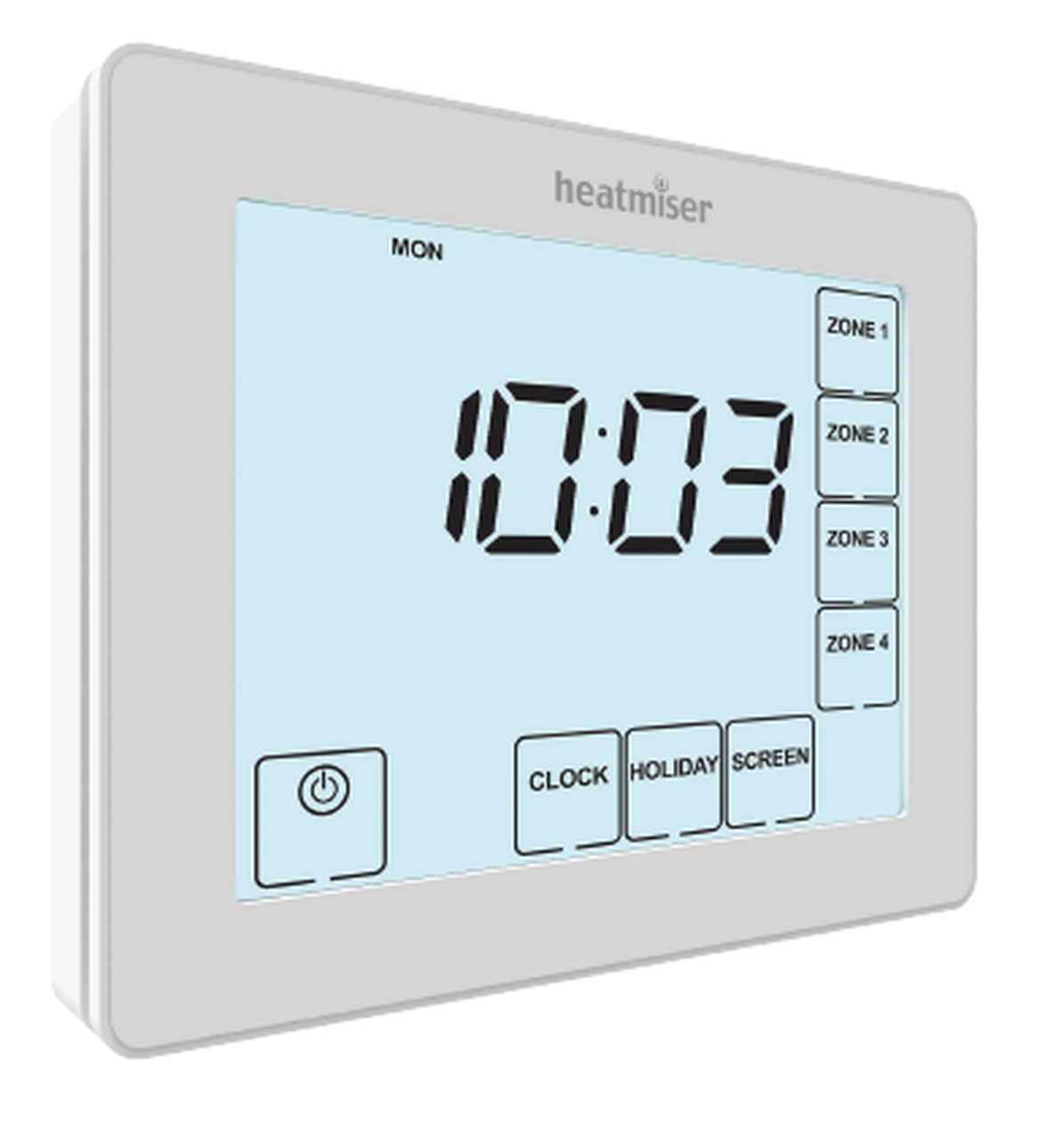 Heatmiser TM4-TS V2 Time Clock – 230v 4 Channel