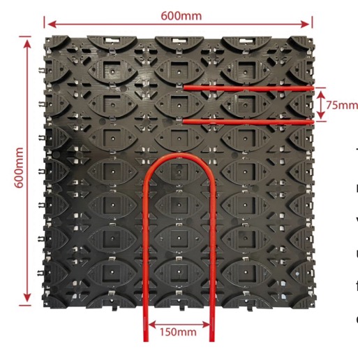15mm LoFix Overlay Panel 600x600x15mm