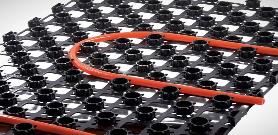 Castellated SpiderFix Panel for 16mm Pipe