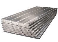 routed FOIL COATED INSULATED XPS400 OVERLAY BOARD 1200 X 600 X 20MM the underfloor heating company