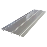 Aluminium Spreader Plate - 3 Grooves 150mm Centres