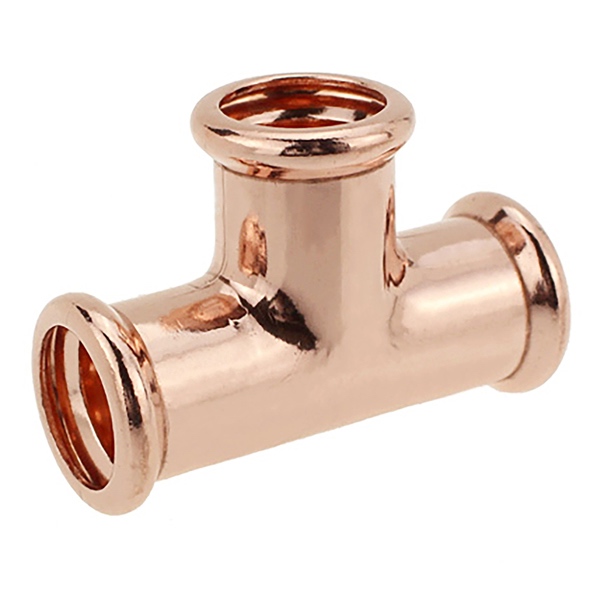 15mm Copper Press Equal Tee