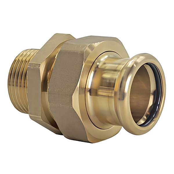 15mm x 1/2″ Copper Press Male Union