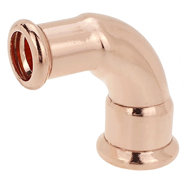 22 x 15mm Copper Press Reducing Elbow 90º