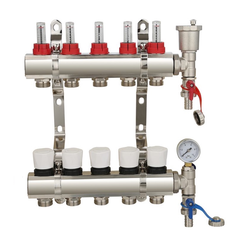 Premium Brass Underfloor Heating Manifold